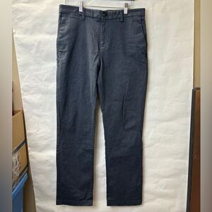 Hawker Rye relaxed fit heather blue pants, men’s dress